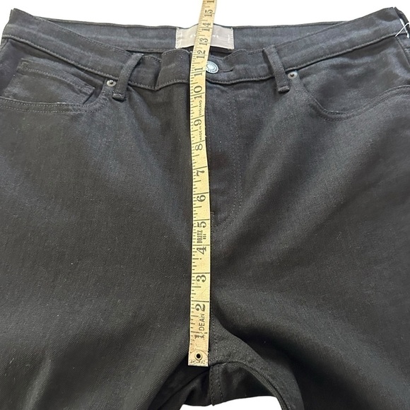 EVERLANE WAY-HIGH RAW HEM BLACK JEANS SIZE 32 - Picture 9 of 11